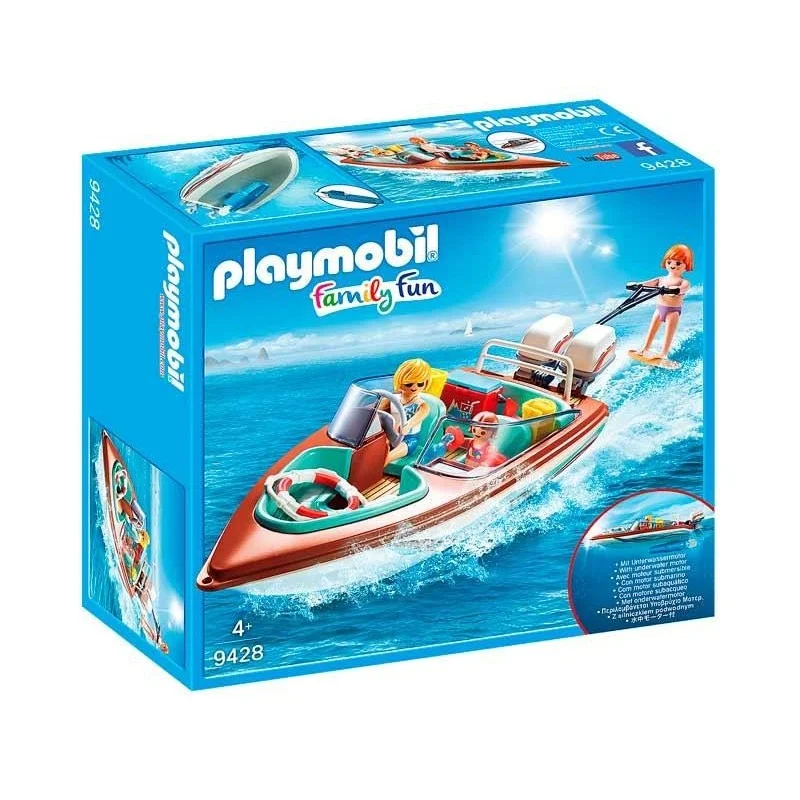 Playmobil Family Fun Lancha Motora con Motor