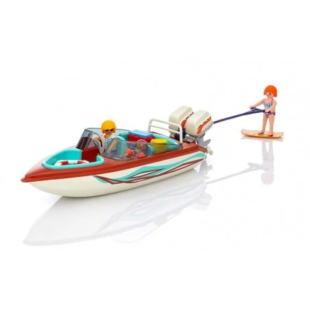 Playmobil Family Fun Lancha Motora con Motor