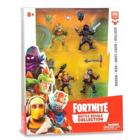 Fornite Blíster 4 Figuras Edición Limitada