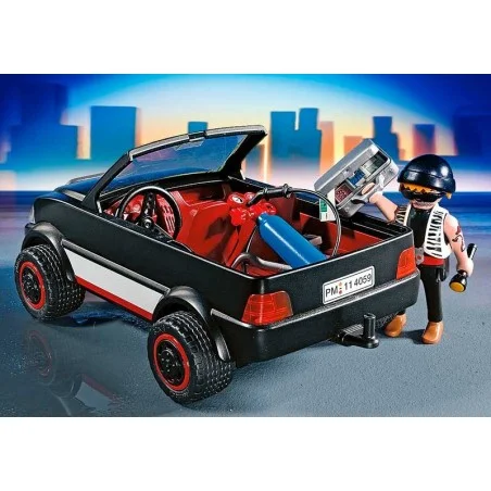 Playmobil Ladrón de Caja Fuerte con Coche