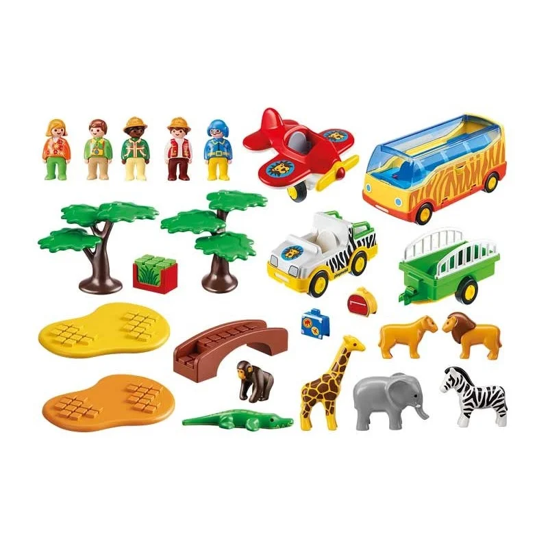 safari playmobil 123