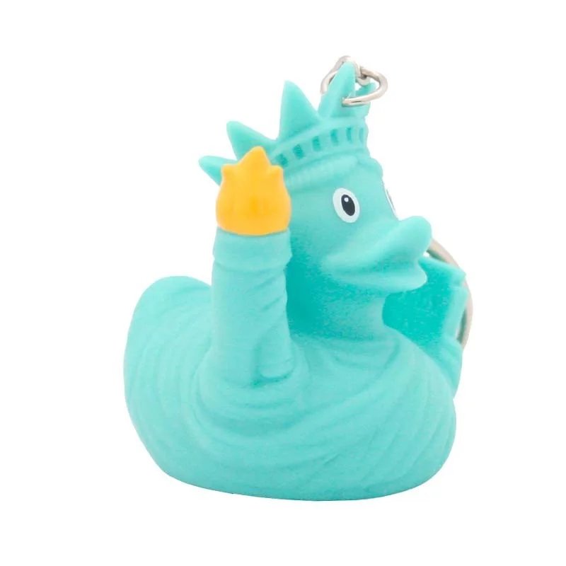 Llavero Pato Estatua de la Libertad