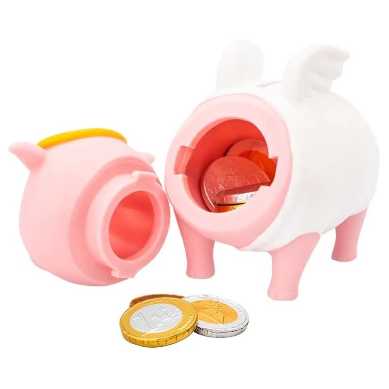 Hucha Cerdito Angel de la Guarda