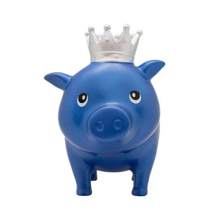 Hucha Cerdito Azul Diamante