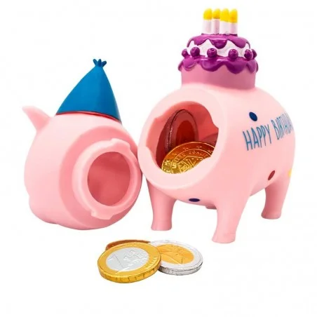 Hucha Cerdito Cumpleaños