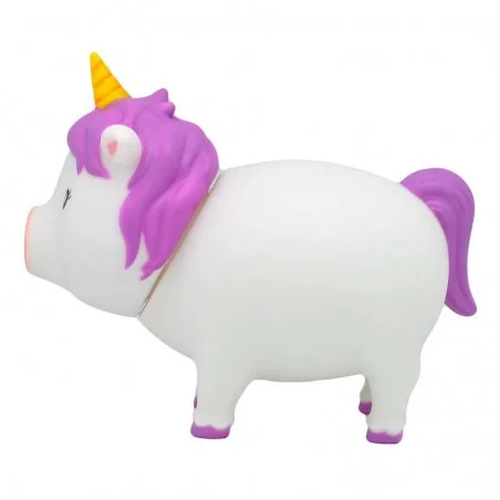 Hucha Cerdito Unicornio Blanco