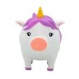 Hucha Cerdito Unicornio Blanco