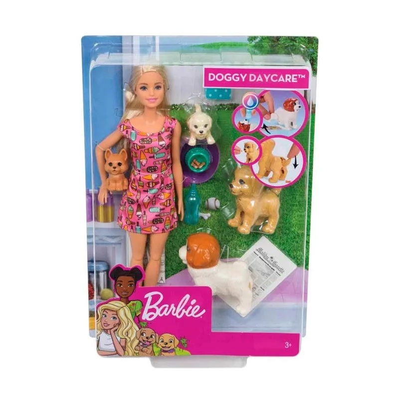 Barbie y su Guardería de Perritos