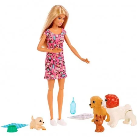 Barbie y su Guardería de Perritos