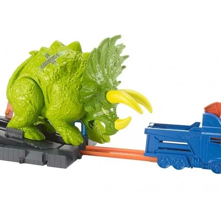 Hot Wheels City Ataque del Triceratops