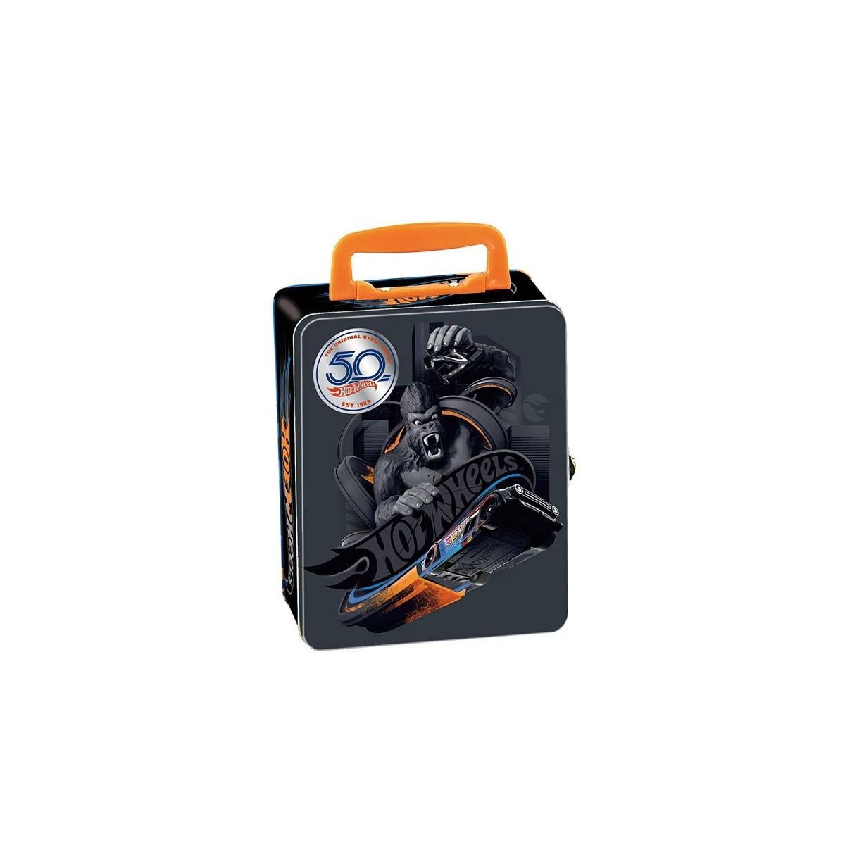 maletin hot wheels 50 coches