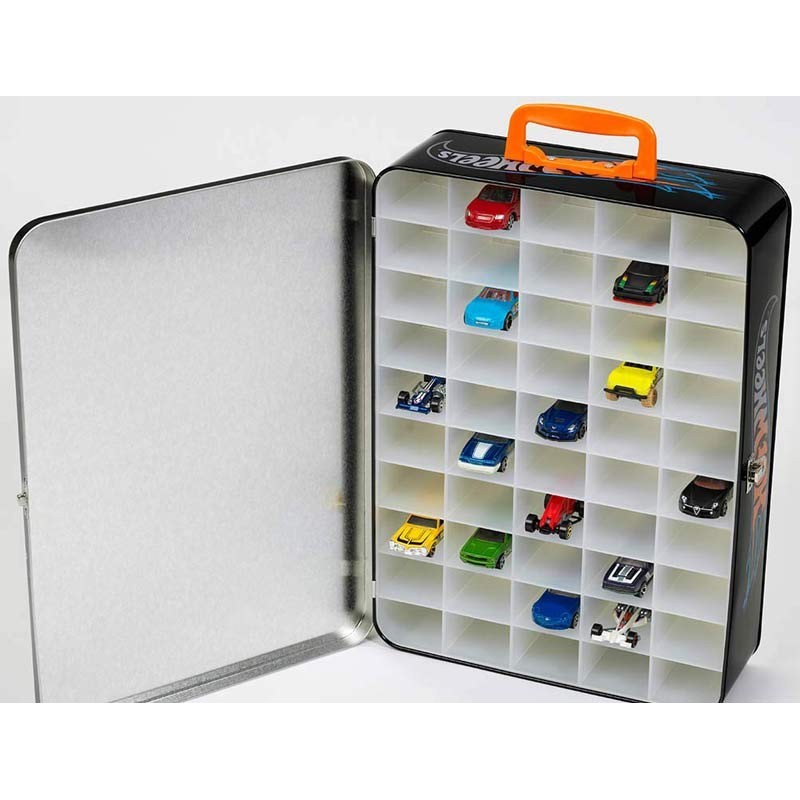 maletin hot wheels 50 coches