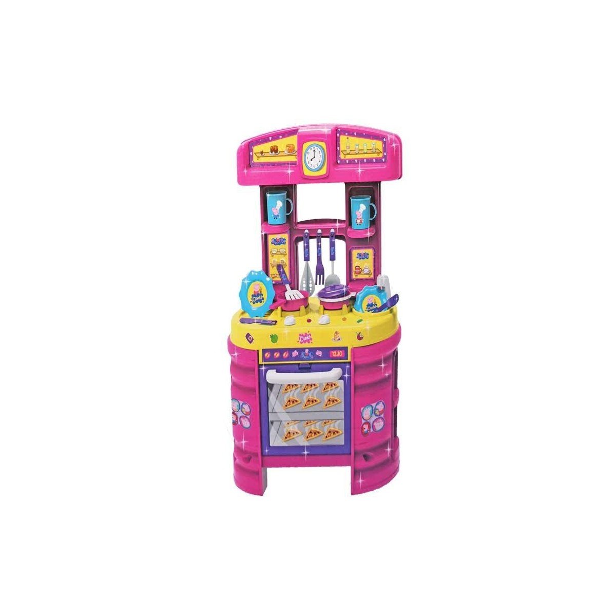 peppa pig cocinando