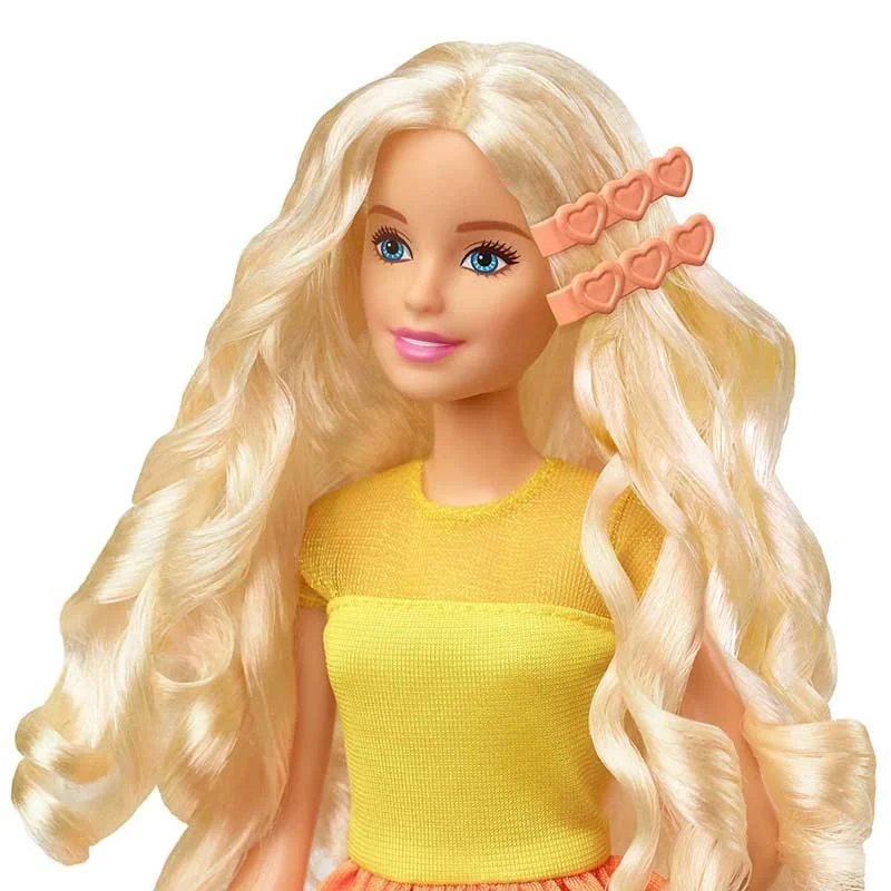 barbie mechas y rizos
