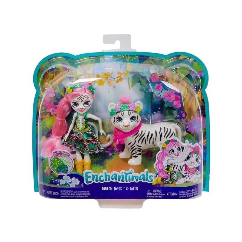 Enchantimals Tadley Tiger y Kitty
