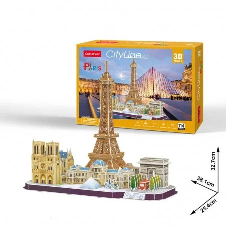 Puzzle 3D París Puzzle 3D París