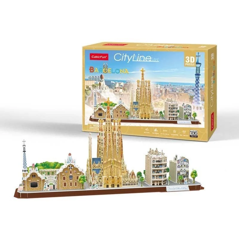 Puzzle 3D Barcelona