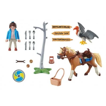 Playmobil The Movie Marla con Caballo