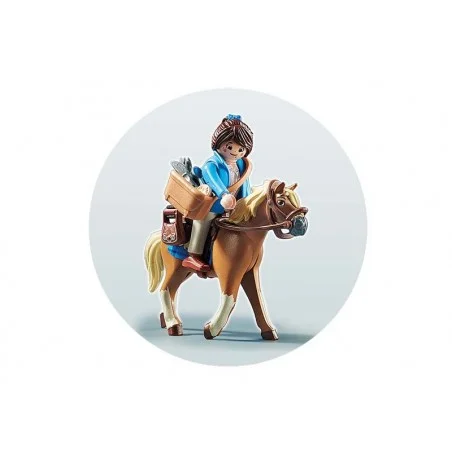 Playmobil The Movie Marla con Caballo