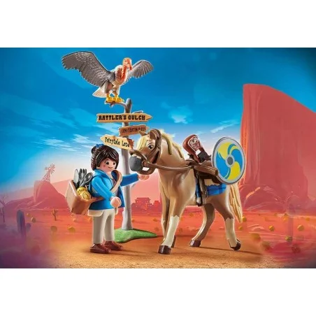 Playmobil The Movie Marla con Caballo