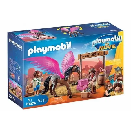 Playmobil The Movie Marla, Del y Caballo con Alas
