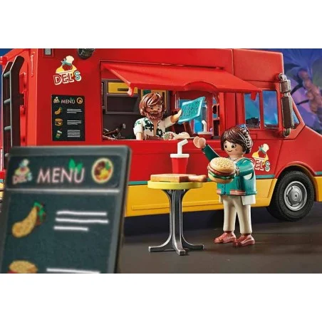 Playmobil The Movie Food Truck Del