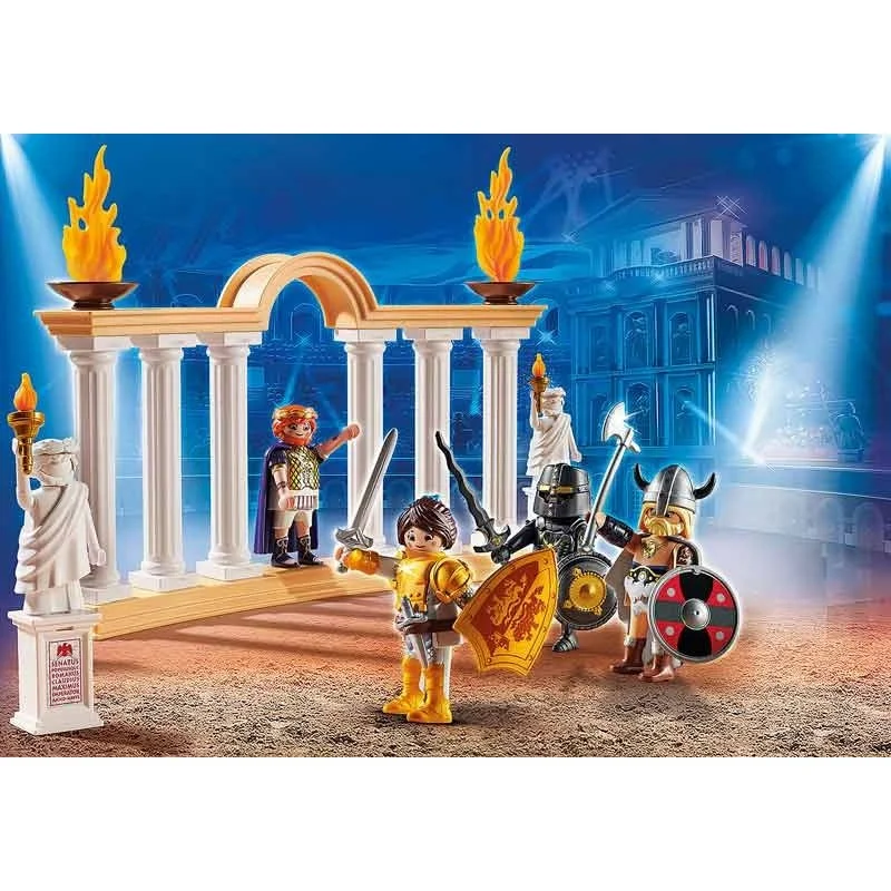 Playmobil The Movie Emperador Maximus en Coliseo