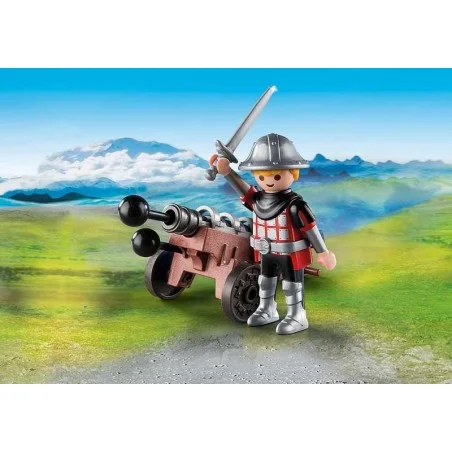 Playmobil Caballero con Cañón