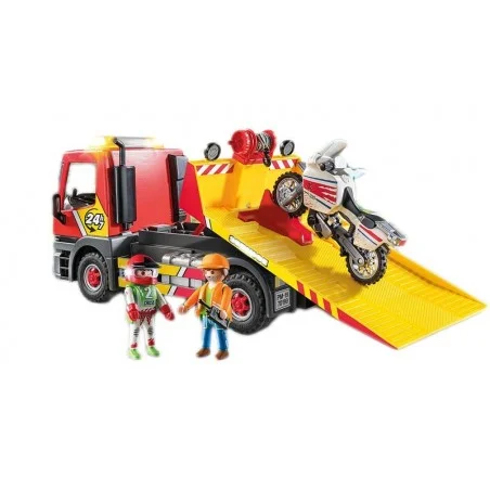 Playmobil City Life Grúa con Remolque Playmobil City Life Grúa con Remolque