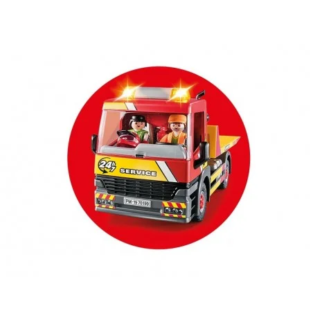 Playmobil City Life Grúa con Remolque Playmobil City Life Grúa con Remolque