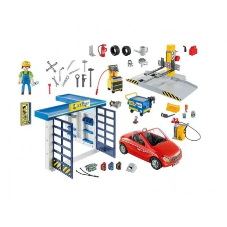 Coche familiar con parking playmobil deals
