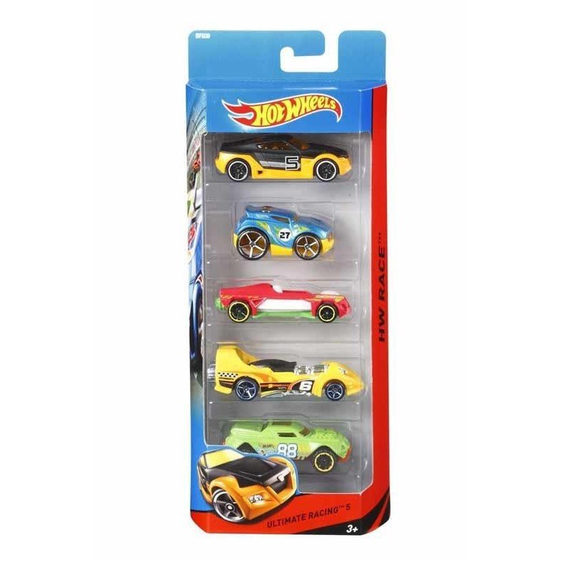 Hot Wheels Pack 5 Vehículos