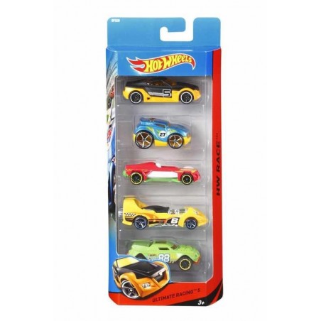 Hot Wheels Pack 5 Vehículos