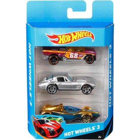 Hot Wheels Pack 3 Coches