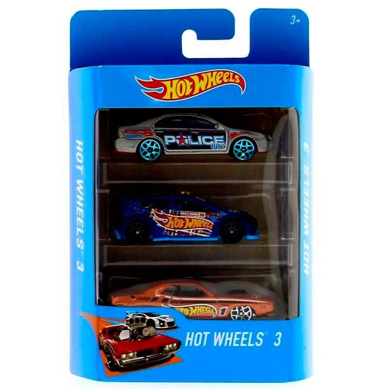 Hot Wheels Pack 3 Coches