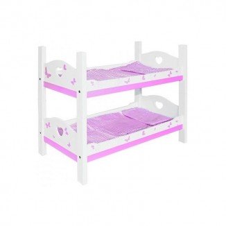 Litera corazón madera blanca