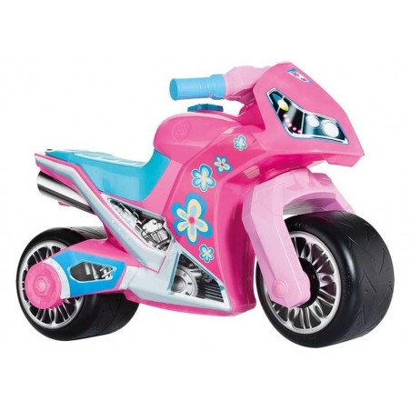 Moto Correpasillos Premium Rosa