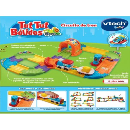 Tut Tut Bólidos circuito de tren - Vtech