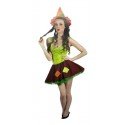 Disfraz de espantapájaros para mujer talla L