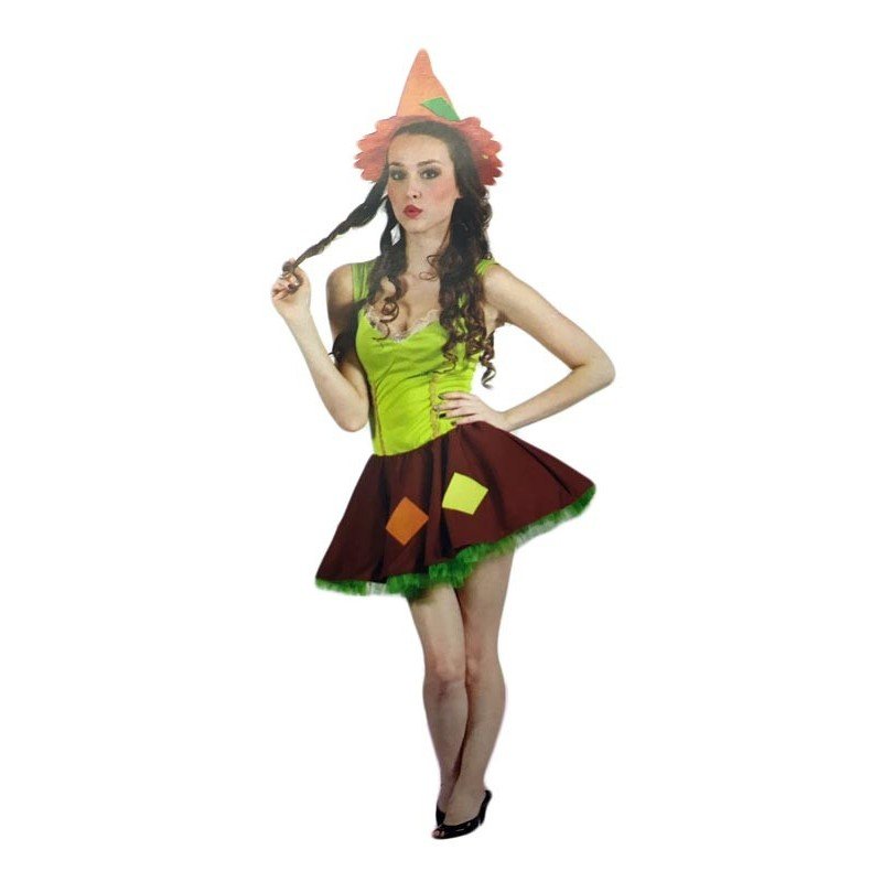 Disfraz de Espantapajaros Mujer