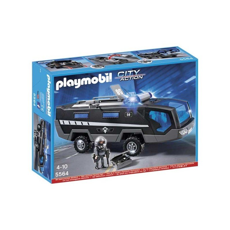 Camión Unidad Especial de Policía Playmobil