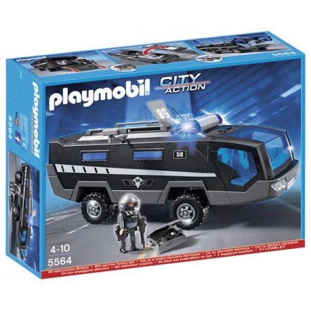 Camión Unidad Especial de Policía Playmobil