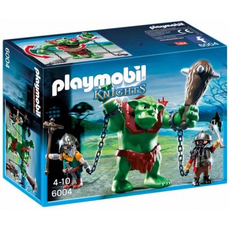 Trol Gigante con Luchadores Playmobil