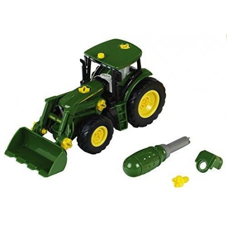 John Deere Tractor con Carga Frontal y Pesa