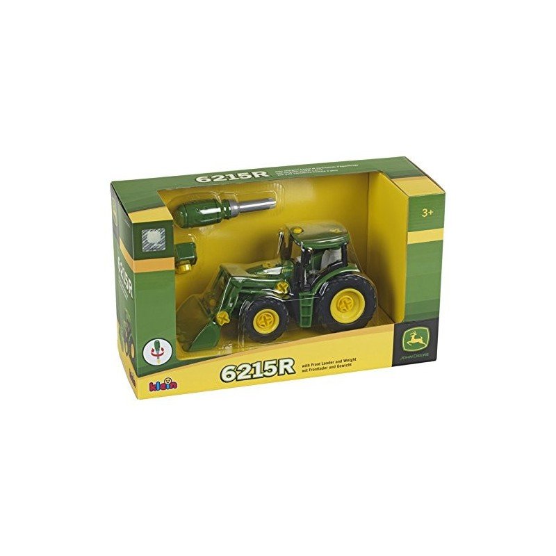 John Deere Tractor con Carga Frontal y Pesa