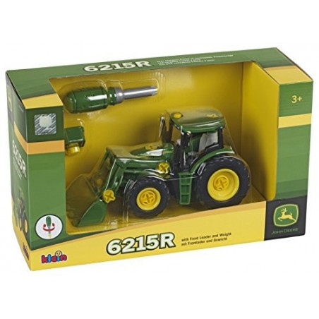 John Deere Tractor con Carga Frontal y Pesa