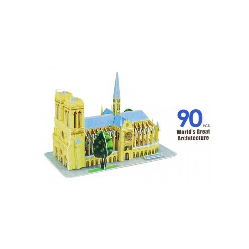 Puzzle 3D catedral Notre Dame