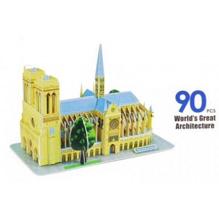 Puzzle 3D catedral Notre Dame