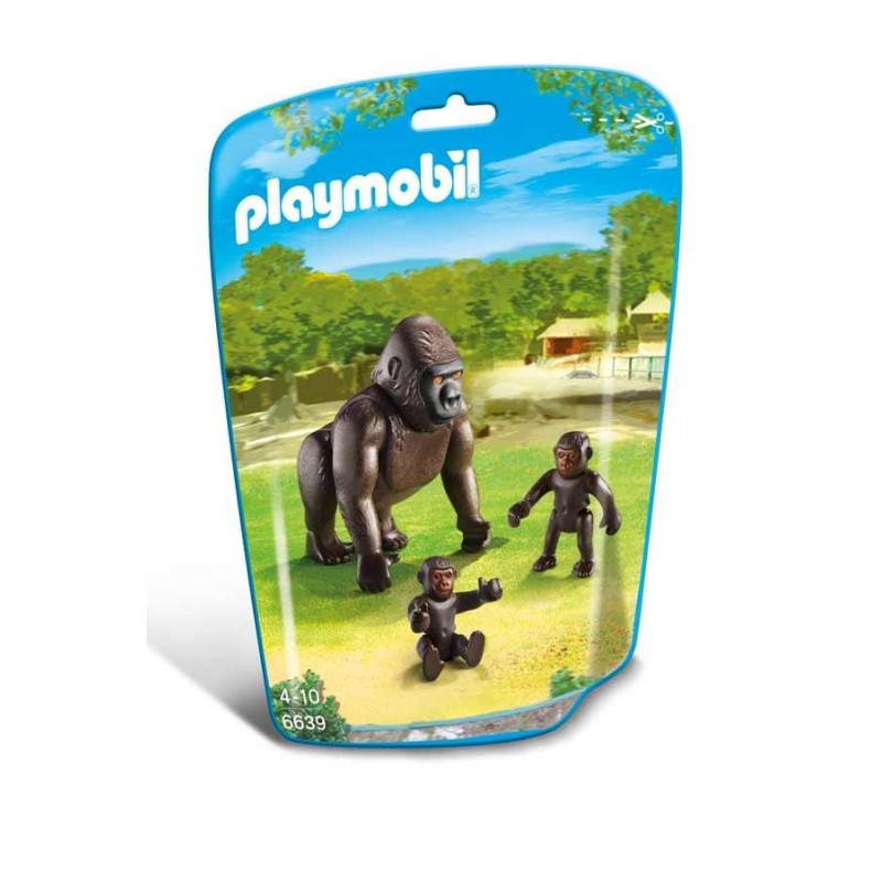 Familia de Gorilas Playmobil
