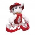 Mochila peluche 2 en 1 Paw Patrol Marshall bombero